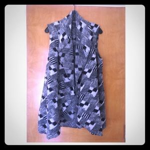 Long Grey Sweater Vest